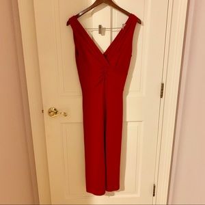 Red banana republic dress size 6